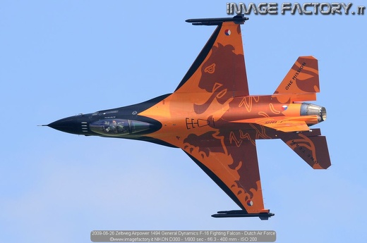 2009-06-26 Zeltweg Airpower 1494 General Dynamics F-16 Fighting Falcon - Dutch Air Force